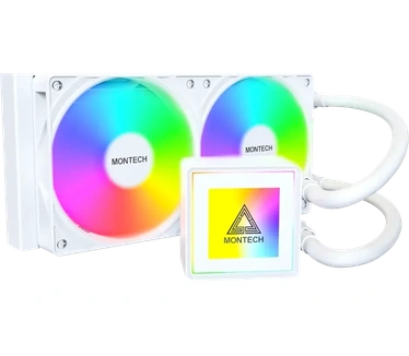 Montech PureFlow ARGB 240 Wit