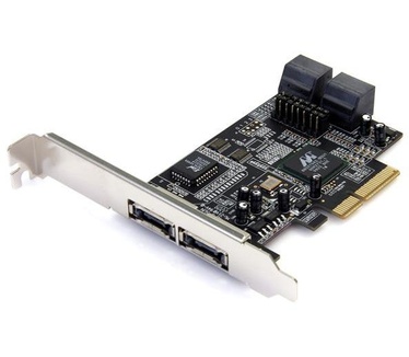 Startech.com Startech PEXSATA24E 4-poort SATA II PCI Express x4 SATA Controller/Adapter-kaart