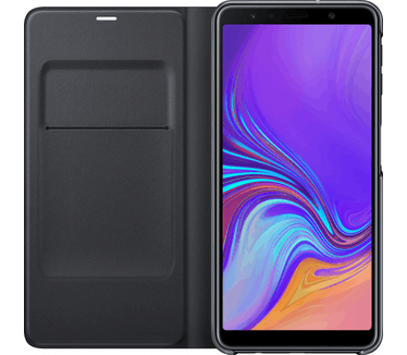 Samsung Galaxy Galaxy A7 (2018) Wallet Cover Zwart (Galaxy A7 (2018)) Zwart
