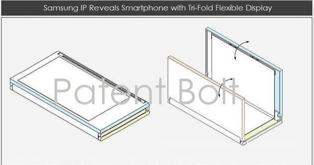 Samsung opvouwbare smartphone