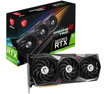 MSI Gaming Series GeForce RTX 3060 Ti Gaming X Trio 8GD6X