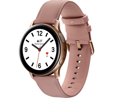 Samsung Galaxy Watch Active2 RVS (40mm) Rosé Goud (Goud, Roze)