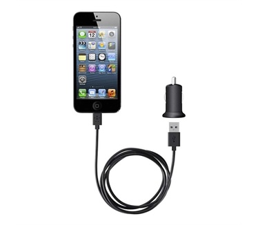 Belkin Belkin Micro Autolader USB + Apple Lightning Datakabel F8J090BT