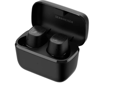 Sennheiser CX Plus True Wireless Special Edition – in-ear hoofdtelefoon met bluetooth voor muziek/bellen met actieve ruisonderdrukking, aanpasbare aanraakbediening en accuduur van 24 uur, matzwart