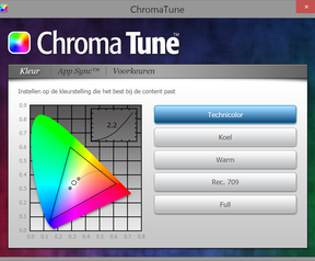 Toshiba P50t Chromatune Technicolor