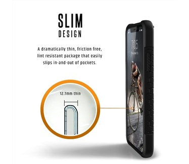 Urban Armor Gear Monarch (Iphone X) Zwart