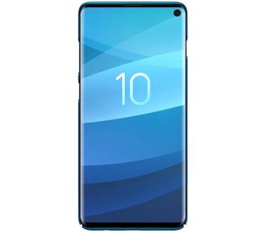 Nillkin FrostedShield HardCase Samsung Galaxy S10 (G973) - Blauw  Blauw
