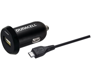 Duracell 2.4A In-Car Charger & Micro USB Cable