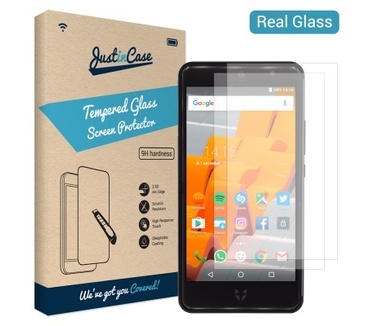 Just in Case Tempered Glass Wileyfox Swift 2 / Swift 2 Plus - 2 pack