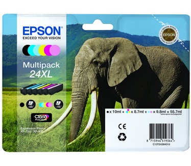 Epson Multipack 6-colours 24XL Claria Photo HD Ink