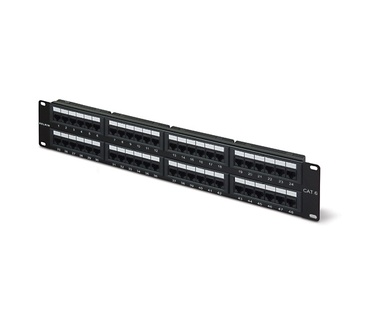 Belkin 48 Port Cat6 Patch Panel (F4P638-48-AB5)