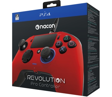 Nacon controller Revolution Pro voor PS4 - Rood Rood