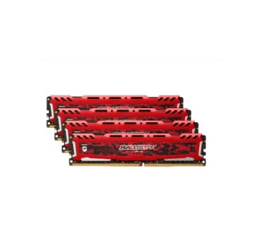Crucial Ballistix Sport LT Red 16GB DDR4-2666