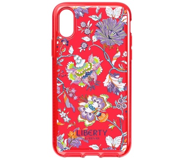 Tech21 Pure Clear ChristelleLiberty iPXs-Red