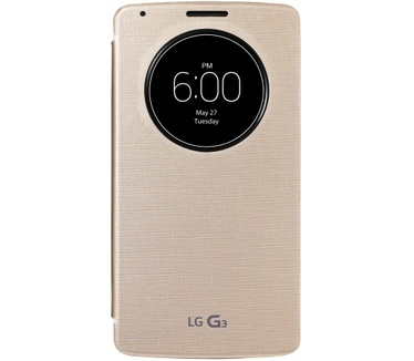 LG G3 Quick Circle Cover Gold