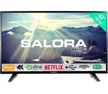 Salora 43UHS3500 Zwart