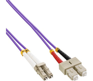 InLine LC/SC, 20 m Paars