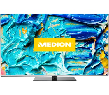 Medion MEDION LIFE X16523 OLED Smart-TV | 163,9 cm (65 inch) Ultra HD Display | HDR | Dolby Vision | Dolby Atmos | Micro Dimming | MEMC | 100 Hz | PVR ready | Netflix | Amazon Prime Video | Bluetooth | DTS HD | HD Triple Tuner | CI+