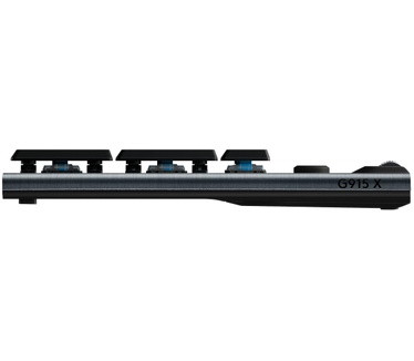 Logitech G915 X Lightspeed, Clicky, Qwerty UK, Zwart