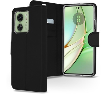 Accezz Wallet Softcase Bookcase Motorola Edge 40 - Zwart