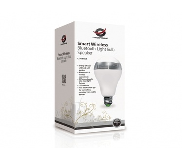 Conceptronic Smart Wireless Bluetooth Light Bulb Speaker