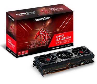 Powercolor Red Dragon AMD Radeon RX 6800 XT 16GB GDDR6