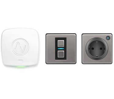 Lightwave Smart Lighting & Power Starter Kit - Staal
