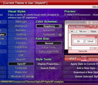 Style XP screenshot (resized)