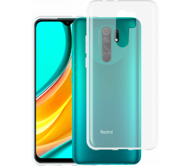 qMust Xiaomi Redmi 9 Flexibel Hoesje Transparant