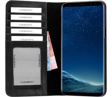 Mobiparts Excellent Wallet Case Samsung Galaxy S8 Plus Jade Black