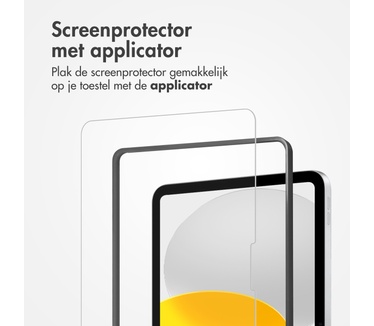 Accezz Glass Screenprotector + Applicator tablet