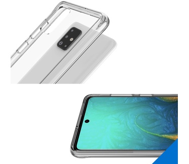 Accezz Xtreme Impact Backcover Samsung Galaxy A71 - Transparant