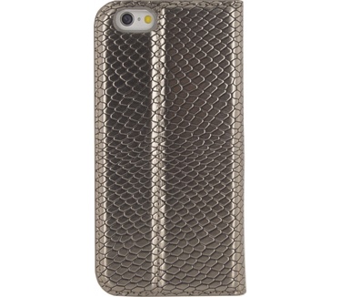 Mobilize Gelly Book Case - iPhone 6(S) 4.7" - Lizard Gun Metal