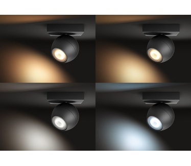 Philips Hue Buckram Spotlamp Zwart (1-spot)