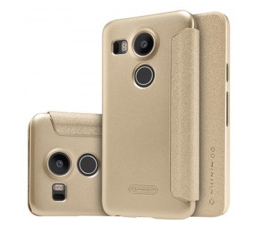 Nillkin Leather Case LG Nexus 5X - Sparkle Series - Gold