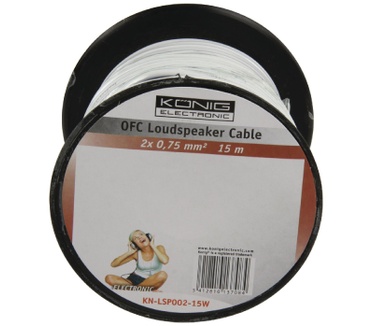 Konig 2x 0.75mm², 15m