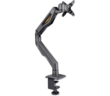 Startech.com Single Monitor Arm voor Bureau, Tot 32" Scherm, Max 10kg, VESA 75x75/100x100, C-Klem, Volledig Scharnierend, Arm met Veermechanisme, TAA-compliant