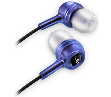 Logitech Loud Enough Earphones Blueberry