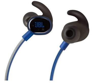 JBL Reflect Response - Draadloze Sportkoptelefoon met nekband - Blauw (Blauw)