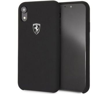 Ferrari Off-Track Silicone Case - Apple iPhone XR (6.1") - Zwart  Zwart