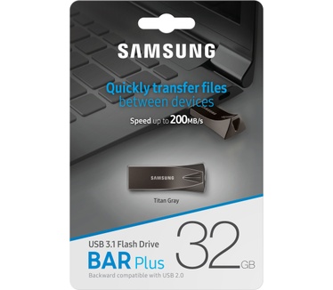 Samsung Bar Plus 32GB Titanium