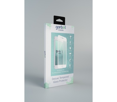 Garbot 9H 3D Screen Protector White for Apple Iphone 6/6S/7/8 Plus