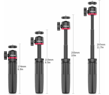 Ulanzi Ulanzi MT-30 Vlog-statief met Bluetooth afstandsbediening voor smartphone en camera
