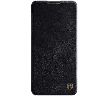 Nillkin Qin PU Leather Book Case - Samsung Galaxy A21S - Zwart Zwart