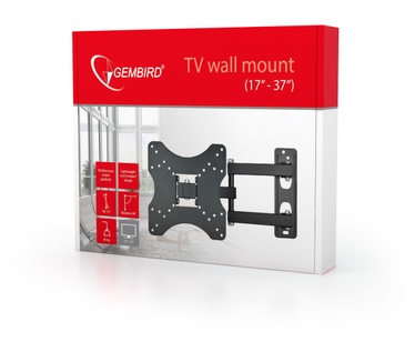 Gembird WM-37RT-01 - Muurbeugel rotate & tilt, tot 37 inch