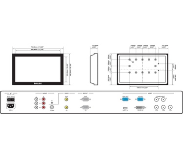 Philips BDL3215E Zwart