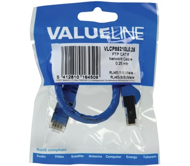 ValueLine 0.25m Cat6 FTP