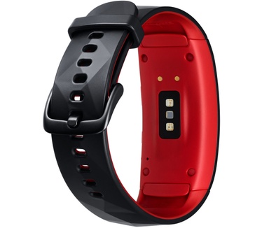 Samsung Gear Fit 2 Pro Small Zwart (Rood, Zwart)