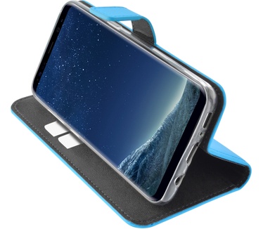 Mobiparts Premium Wallet TPU Case Samsung Galaxy S8 Light Blue