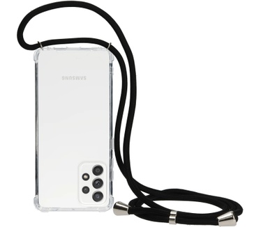 Mobiparts Lanyard Case Samsung Galaxy A52 (2021) Black Cord